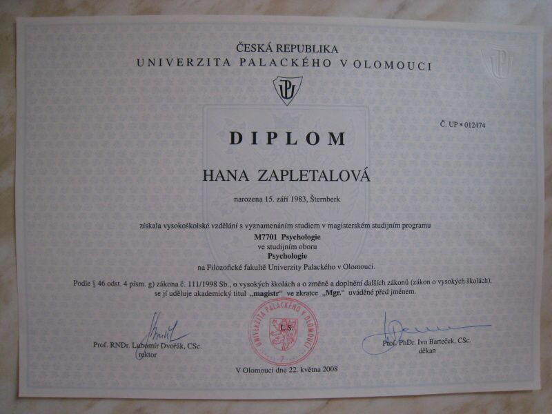 Vysokoškolský Diplom</title